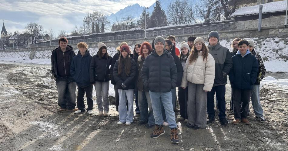 Proejekt Hochwasserschutz Isel - Begehung 4a